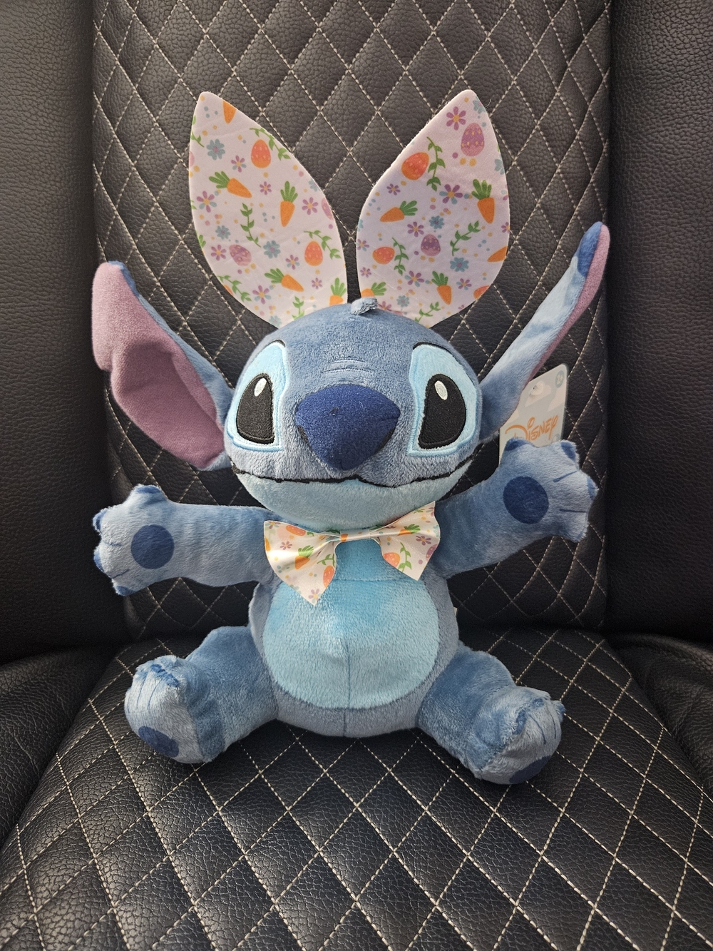 Disney Stitch Easter Bunny Ears Plush Stuffed Animal Toy NWT